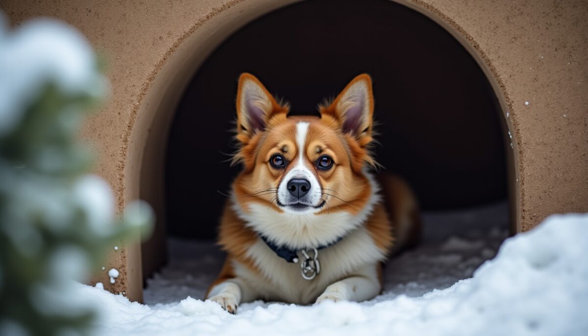 Les avantages d&rsquo;une niche isolée pour préserver le confort de votre chien face aux intempéries